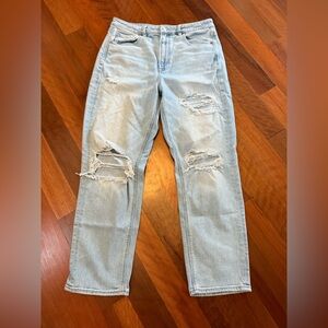 American Eagle Outfitters Light Blue High Rise Jeans